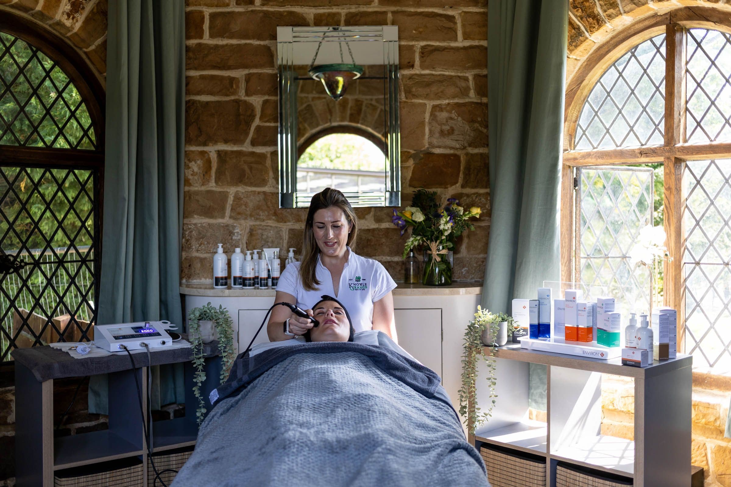 Advanced facials at Knowle Grange