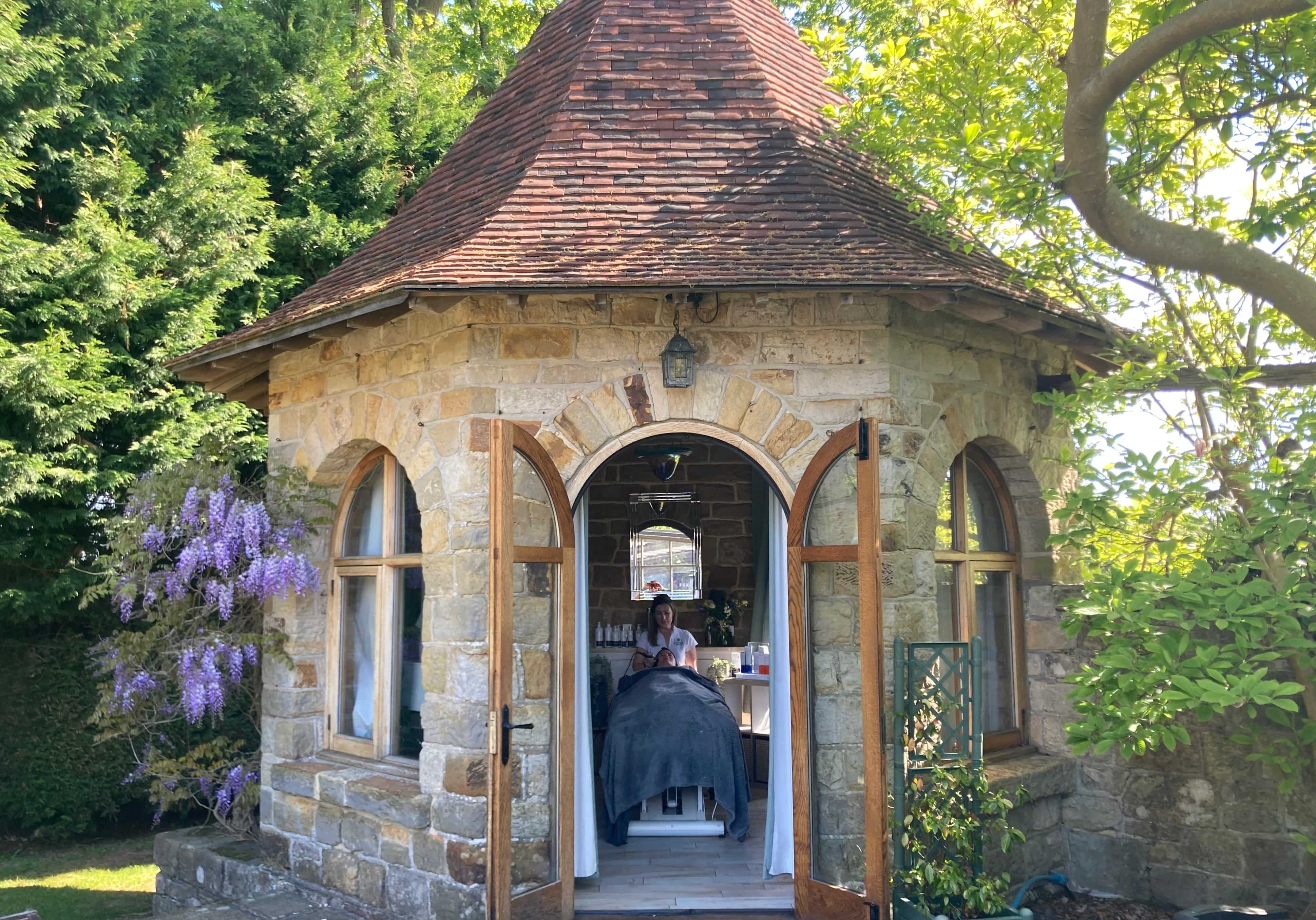 Treatment room at Knowle Grange